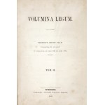 [VOLUMINA legum - Bd. 2 (Nachdruck)] 1859