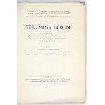 VOLUMINA legum - tom 10. 1952