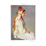 POLISH folk types in 24 color reproductions of paintings by painters: Floryan Piekarski,...