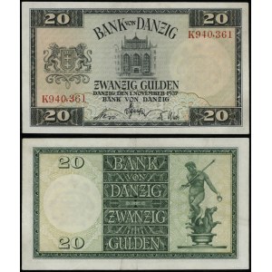 Poland, 20 guilders, 1.11.1937