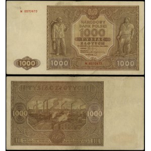 Poland, 1,000 zloty, 15.01.1946