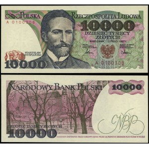Poland, 10,000 zloty, 1.02.1987