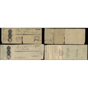 Poland, set of 6 bills of exchange, 1929-1937, Łódź