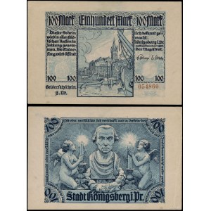 Ostpreußen, 100 Mark, 30.09.1922