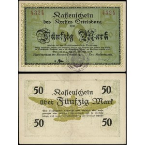 East Prussia, 50 marks, 30.10.1918