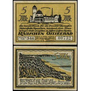 East Prussia, 5 marks, 1.05.1922