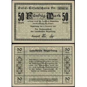 East Prussia, 50 marks, 4.11.1918