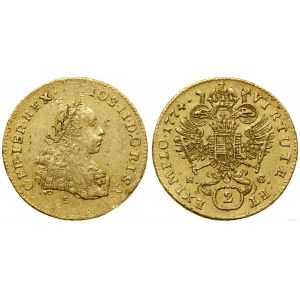 Austria, 2 ducats, 1774, Karlsburg