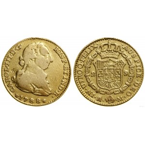 Spain, 2 escudo, 1788 M, Madrid