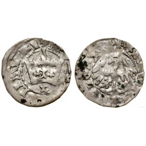 Polska, półgrosz koronny, 1396-1398, Kraków