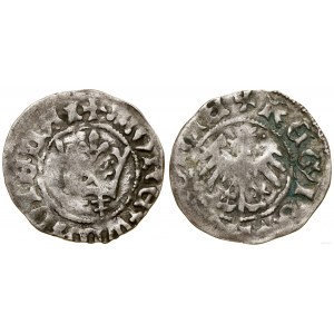 Polen, Kronen-Halbpfennig, ohne Datum (1412-1414), Krakau