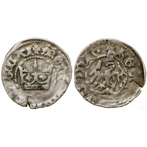 Polen, Kronen-Halbpfennig, ohne Datum (1406-1407), Krakau