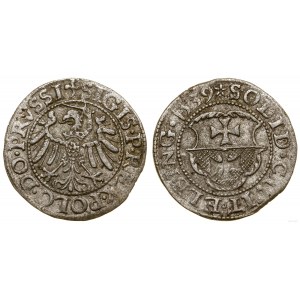 Polska, szeląg, 1539, Elbląg