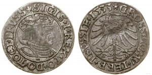 Polska, grosz, 1533, Toruń