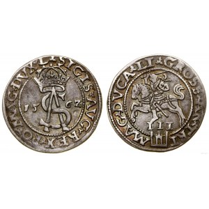 Polska, trojak, 1562, Wilno