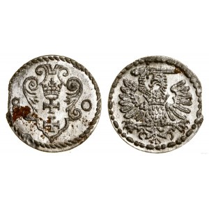 Poland, denarius, 1580, Gdansk