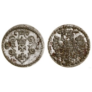 Poland, denarius, 1581, Gdansk