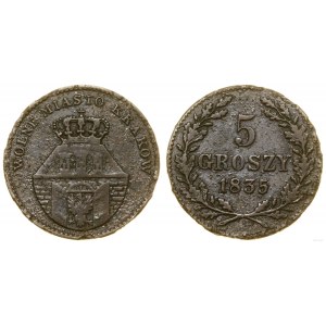 Polska, 5 groszy, 1835, Wiedeń