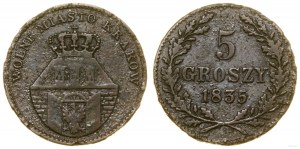 Polska, 5 groszy, 1835, Wiedeń