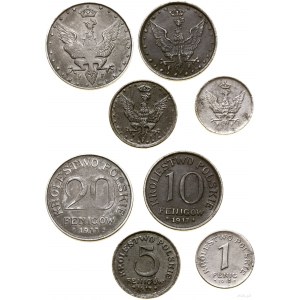 Polen, Posten von 4 Münzen