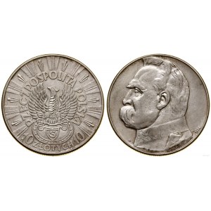 Polen, 10 Zloty, 1934 S, Warschau