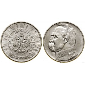 Poland, 10 zloty, 1937, Warsaw