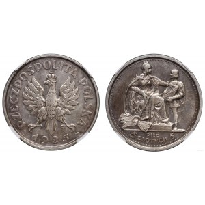 Polen, 5 Zloty, 1925, Warschau