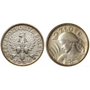 Polen, 2 Zloty, 1924, Paris