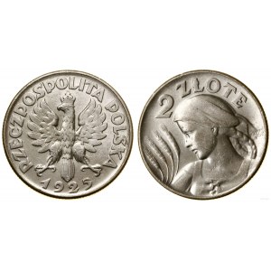 Polska, 2 złote, 1925, Filadelfia