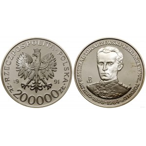 Poland, 200,000 zloty, 1991, Warsaw