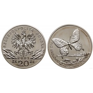 Polska, 20 złotych, 2001, Warszawa