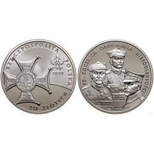 Polska, 20 złotych, 2008, Warszawa