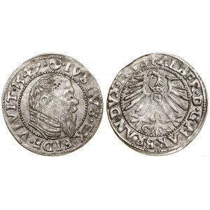 Herzogliches Preußen (1525-1657), Pfennig, 1547, Königsberg