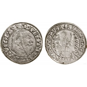 Ducal Prussia (1525-1657), penny, 1558, Königsberg