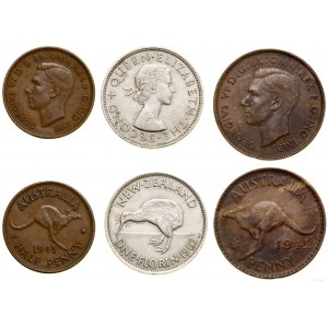 Australia, set of 3 coins