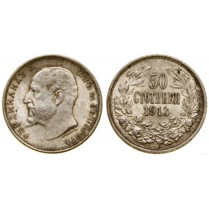 Bułgaria, 50 stotinek, 1913, Kremnica