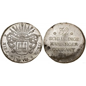 Niemcy, 32 szylingi, 1808 HSK, Hamburg