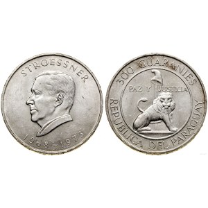 Paragwaj, 300 guarani, 1968