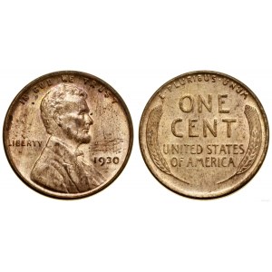Stany Zjednoczone Ameryki (USA), 1 cent, 1930, Filadelfia