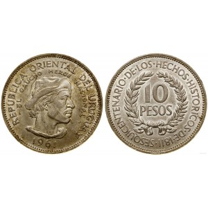 Uruguay, 10 pesos, 1961, London