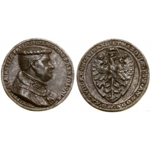 Polska, późniejszy odlew medalu z Zygmuntem I, z 1538 roku