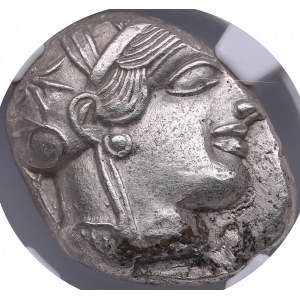 Attica, Athens AR Tetradrachm circa 440-404 BC - NGC AU