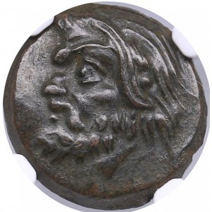 Bosporus, Panticapaeum Æ15 4th - 3rd Centuries BC - NGC Ch XF