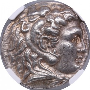 Kingdom of Macedon AR Tetradrachm - Alexander III (336-323 BC) - NGC AU
