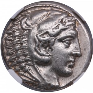 Kingdom of Macedon AR Tetradrachm - Alexander III (336-323 BC) - NGC Ch XF