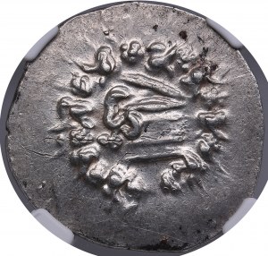 Mysia, Pergamum AR Cistophorus - Roman Rule circa 133-67 BC - NGC AU