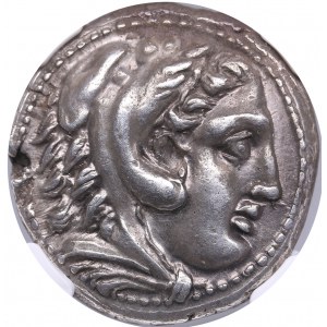 Kingdom of Paeonia, Audoleon AR Tetradrachm circa 315-286 BC - NGC Ch XF