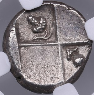 The Thracian Chersonese AR Hemidrachm 4th Century BC - NGC AU