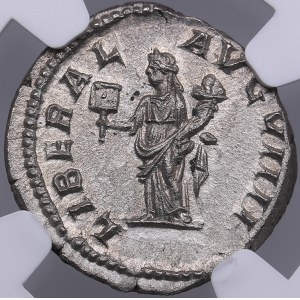 Roman Empire AR Denarius - Caracalla (AD 198-217) - NGC MS