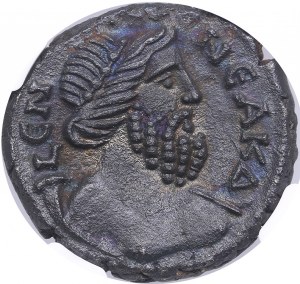 Egypt, Alexandria BI Tetradrachm yr. 19 (AD 134/5) - Hadrian (AD 117-137) - NGC Ch AU